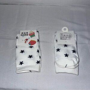 Star Print Toddler Socks Knee High Stars All over Print Casual High Boot Socks